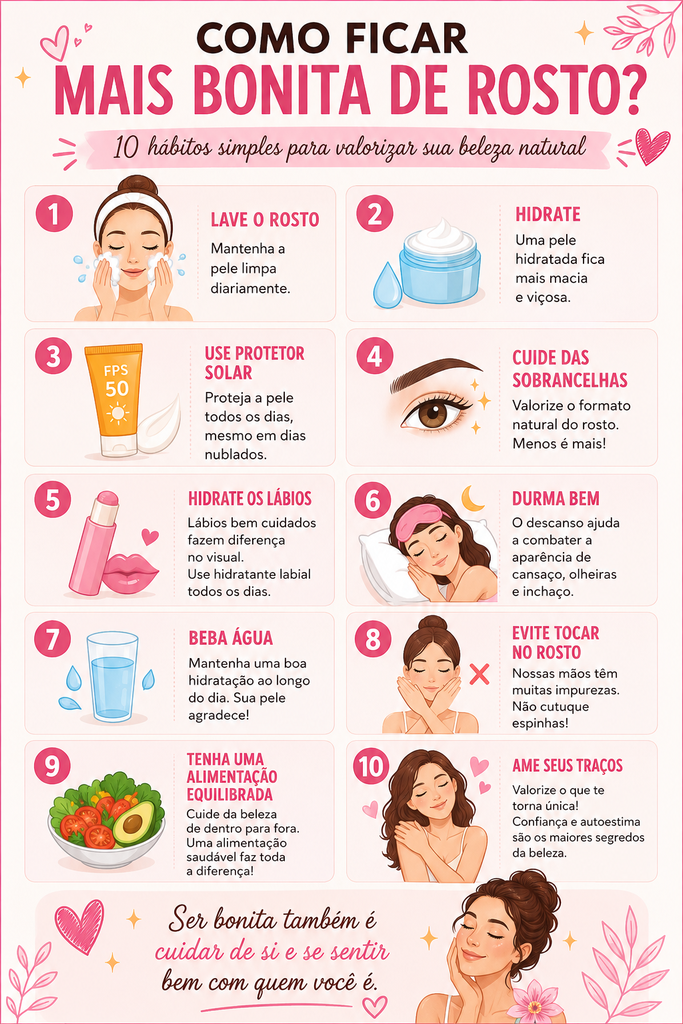 como-ficar-mais-bonita-infografico